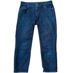LOFT Modern Crop Dark Wash Jeans Size 4 (27)